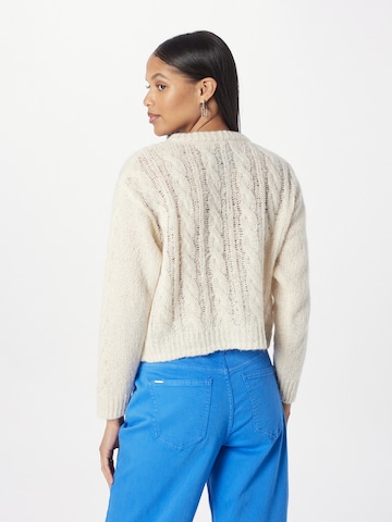 PULZ Jeans Knit Cardigan 'SOPHIA' in Beige