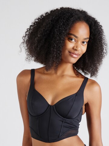 Gilly Hicks Bustier BH in Zwart: voorkant