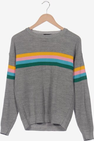 Trendyol Sweater & Cardigan in M in Grey: front