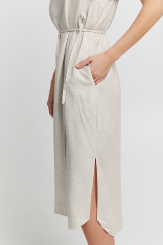 Fransa Dress in Beige