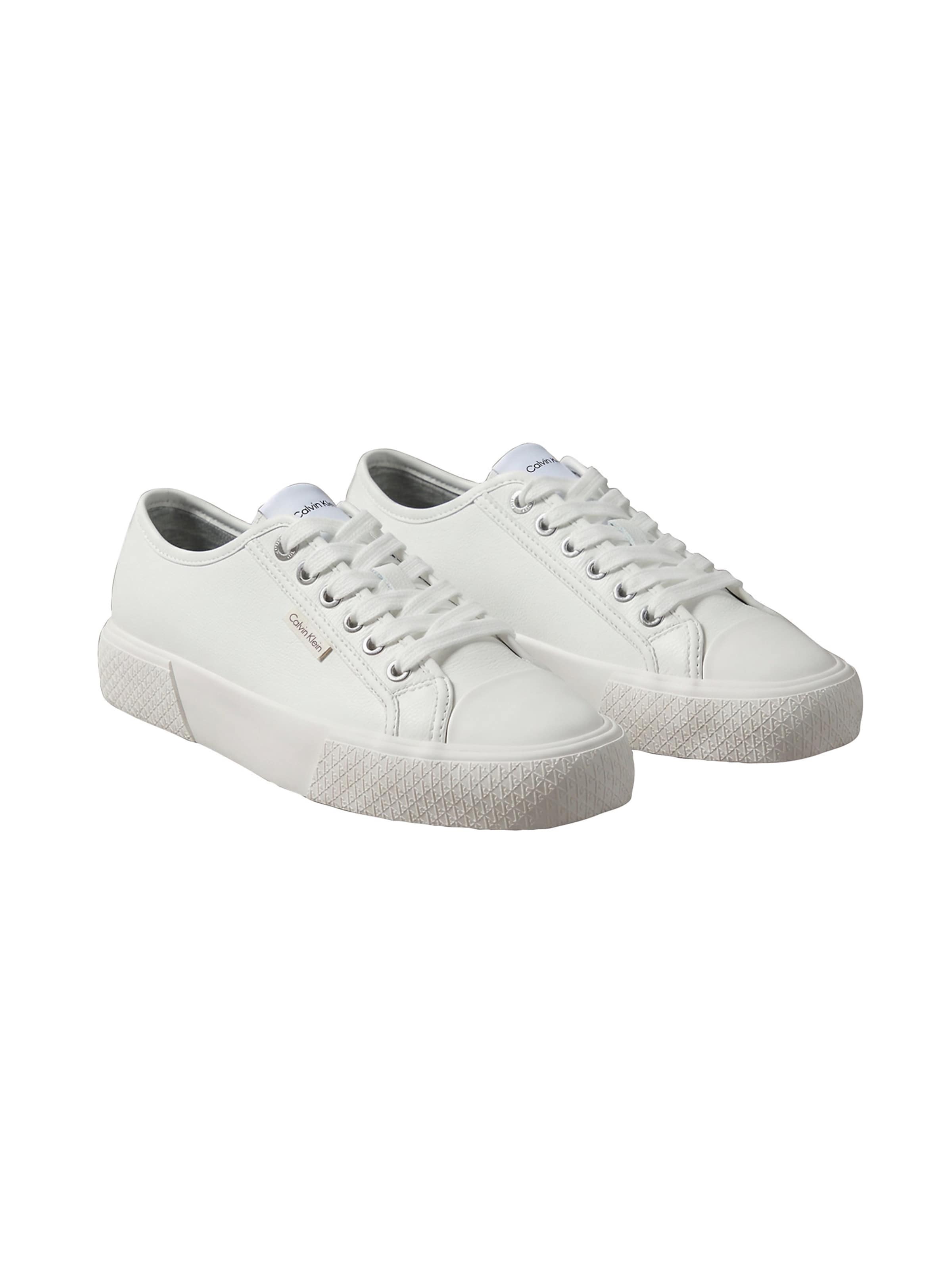 Calvin Klein Platform trainers in White