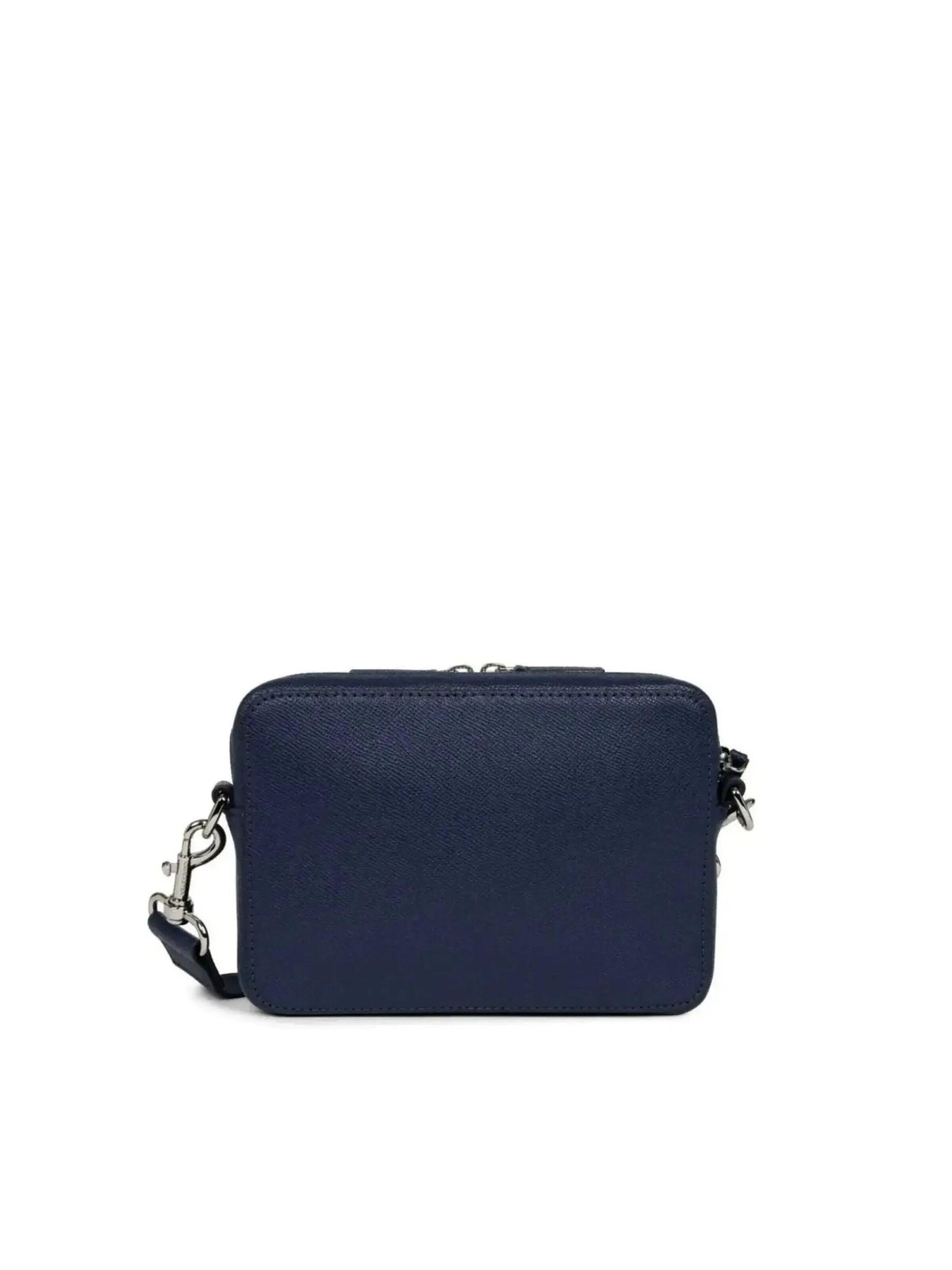 LANCASTER Paris Torebka 'Sacoche Double Zip S Paris Homme Lancaster Bleu Foncé' w kolorze niebieski