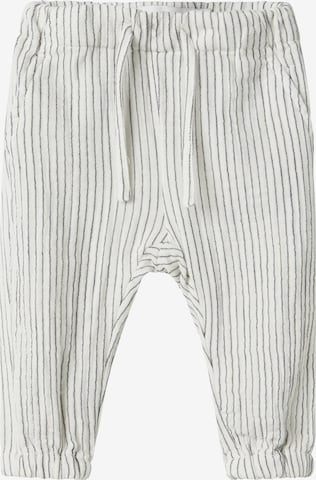 NAME IT - regular Pantalón 'DANNE' en blanco: frente