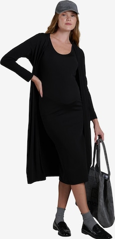 Robe LYN MAMA en noir : devant