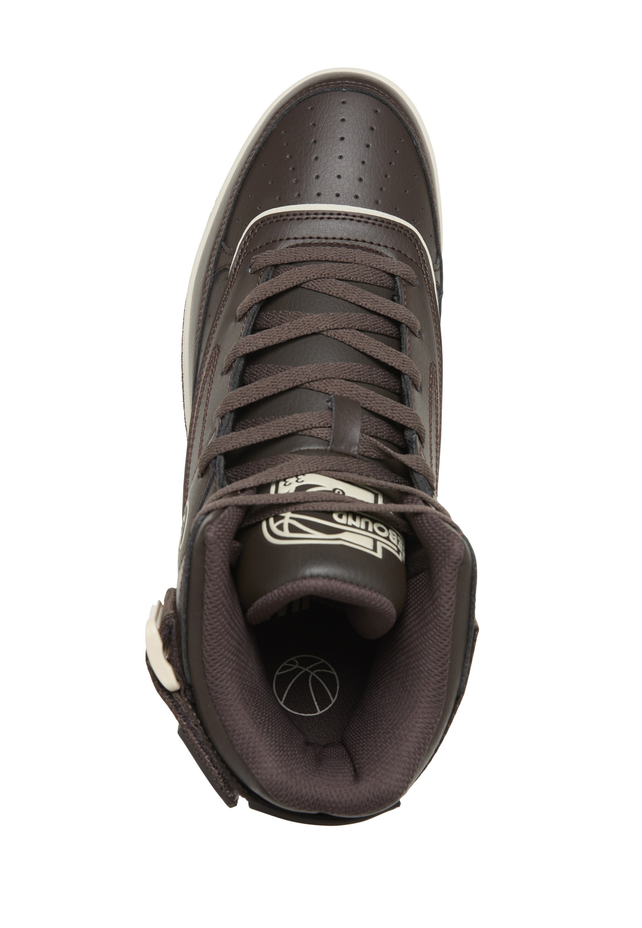 Baskets hautes 'Rebound Core 33' Ewing en marron