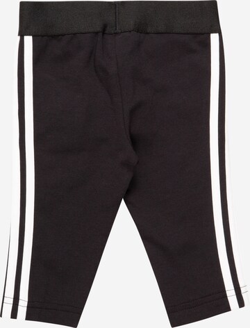 ADIDAS SPORTSWEAR Regular Workout Pants 'Essentials 3 Stripes' in Black