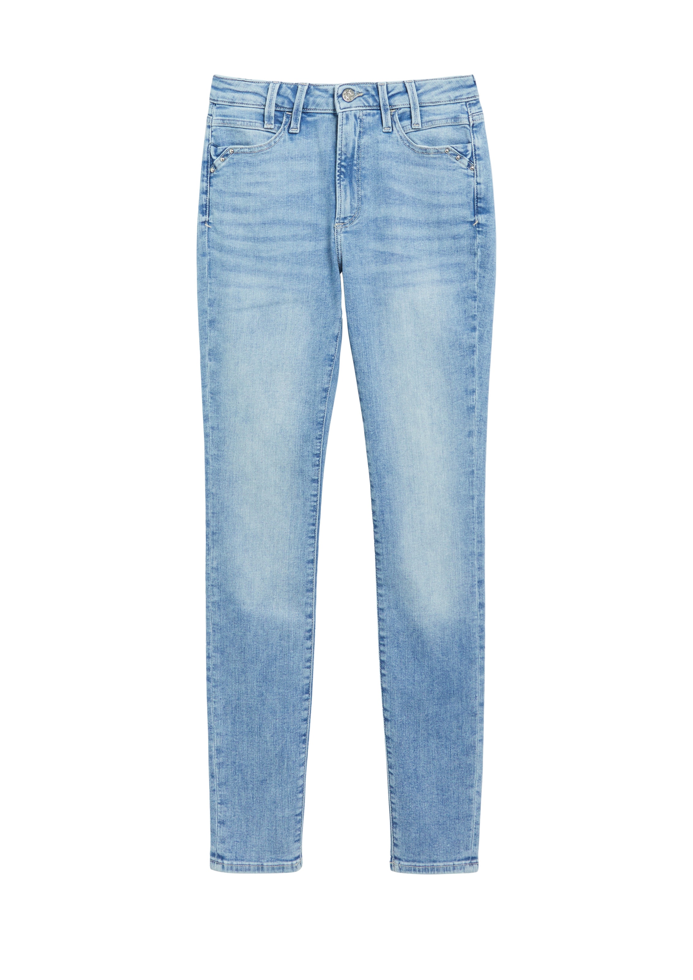 s.Oliver Skinny Jeans 'Izabell' in Blauw: voorkant