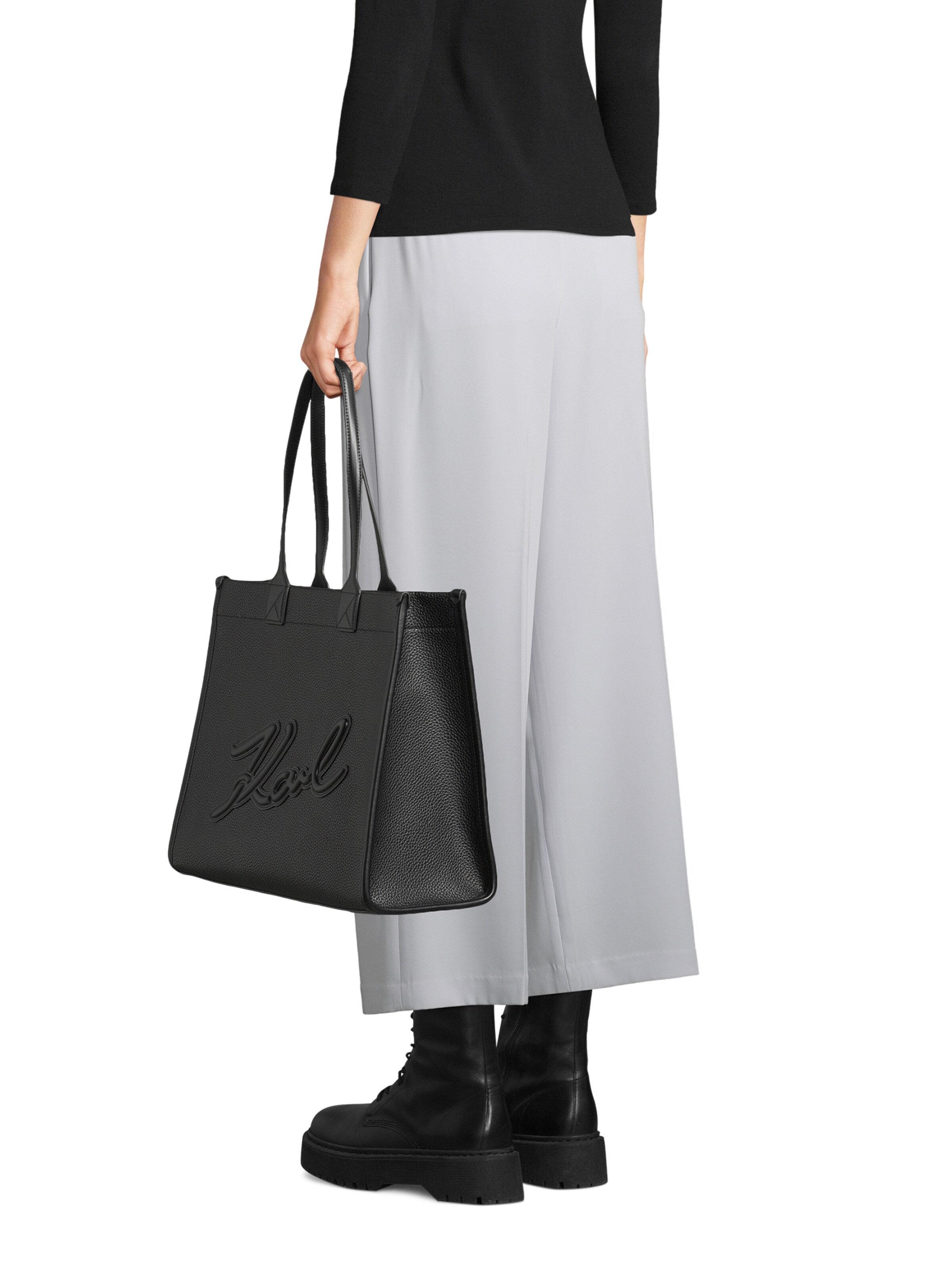 Cabas Karl Lagerfeld en noir