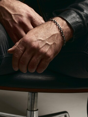 REYTEL Armband 'CHAIN' in Zilver