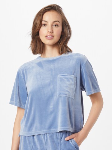 Hunkemöller Shirt in Blauw: voorkant