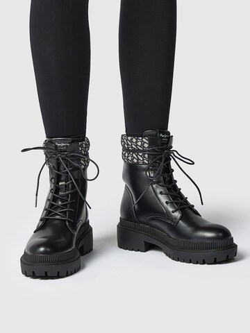 Pepe Jeans Boots 'BETTLE JACKI' in Black