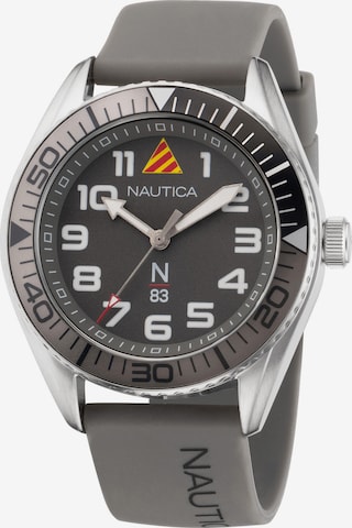 NAUTICA Analog Watch ' N83 ' in Grey: front