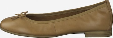 TAMARIS Ballet Flats in Brown