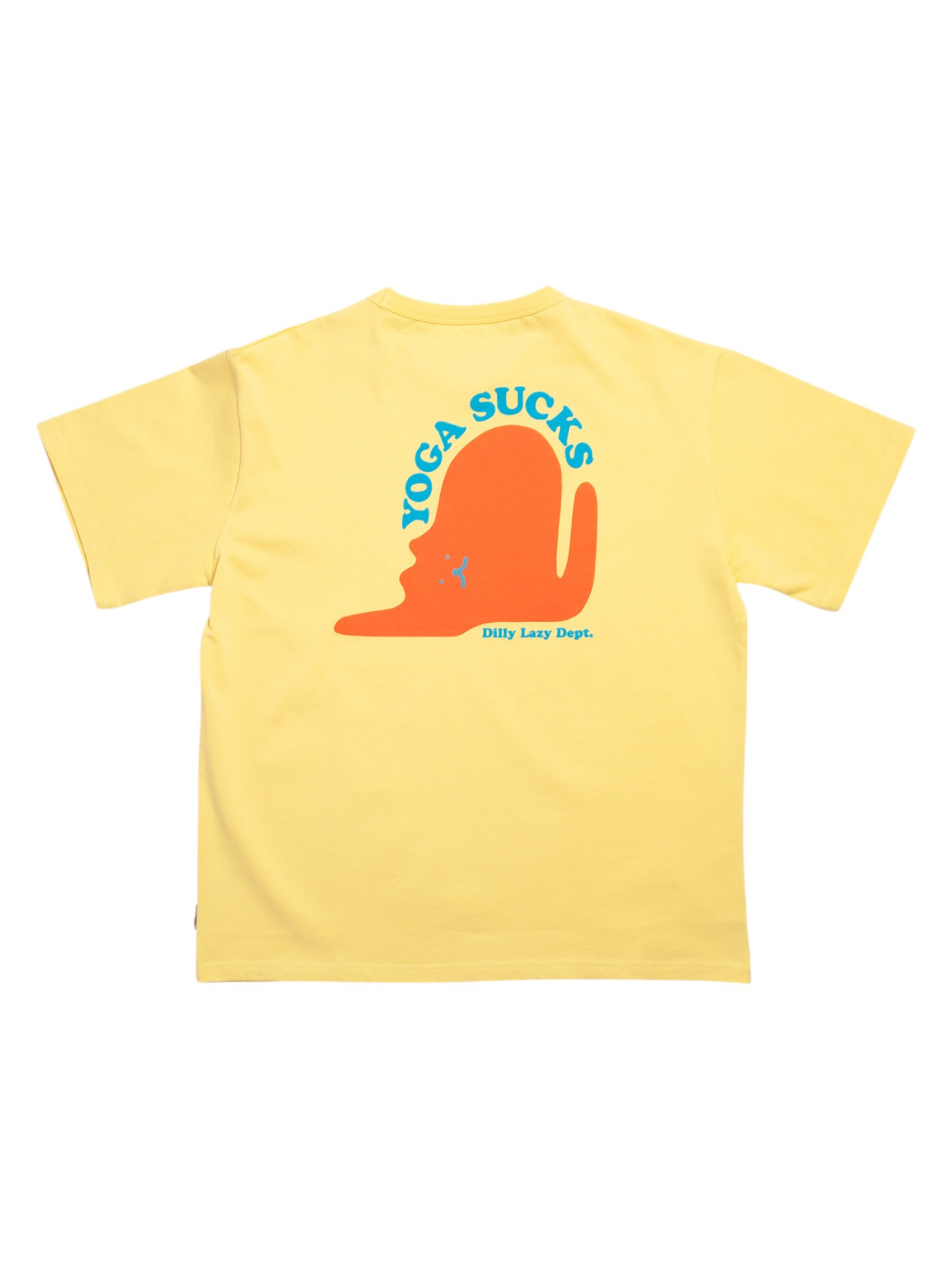 DillySocks Shirt 'Dilly Lazy Days' in Yellow