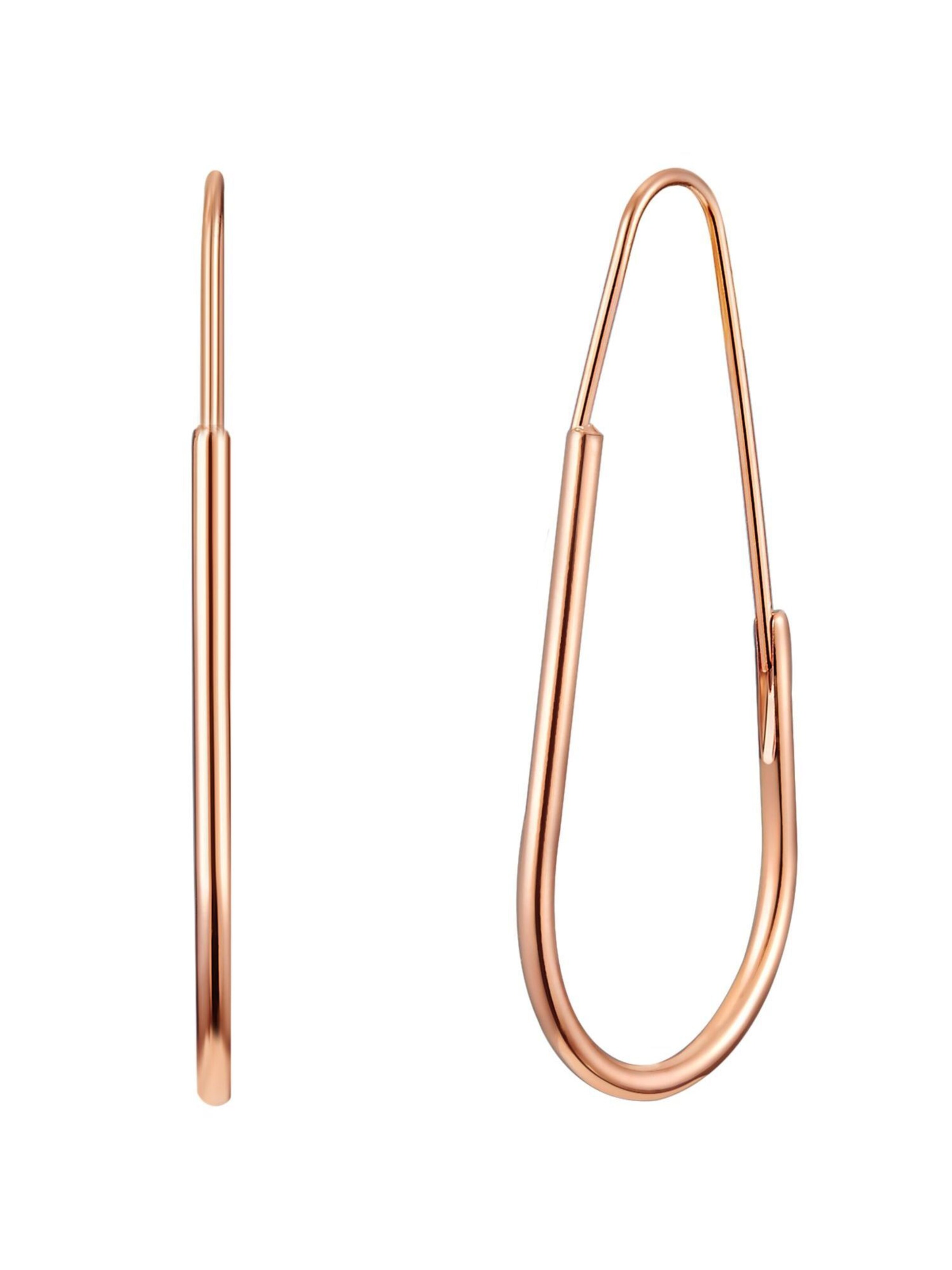 Yokoamii Ohrringe in Gold: Vorderseite