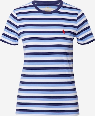POLO RALPH LAUREN Tričko - námornícka modrá / svetlomodrá / biela, Produkt