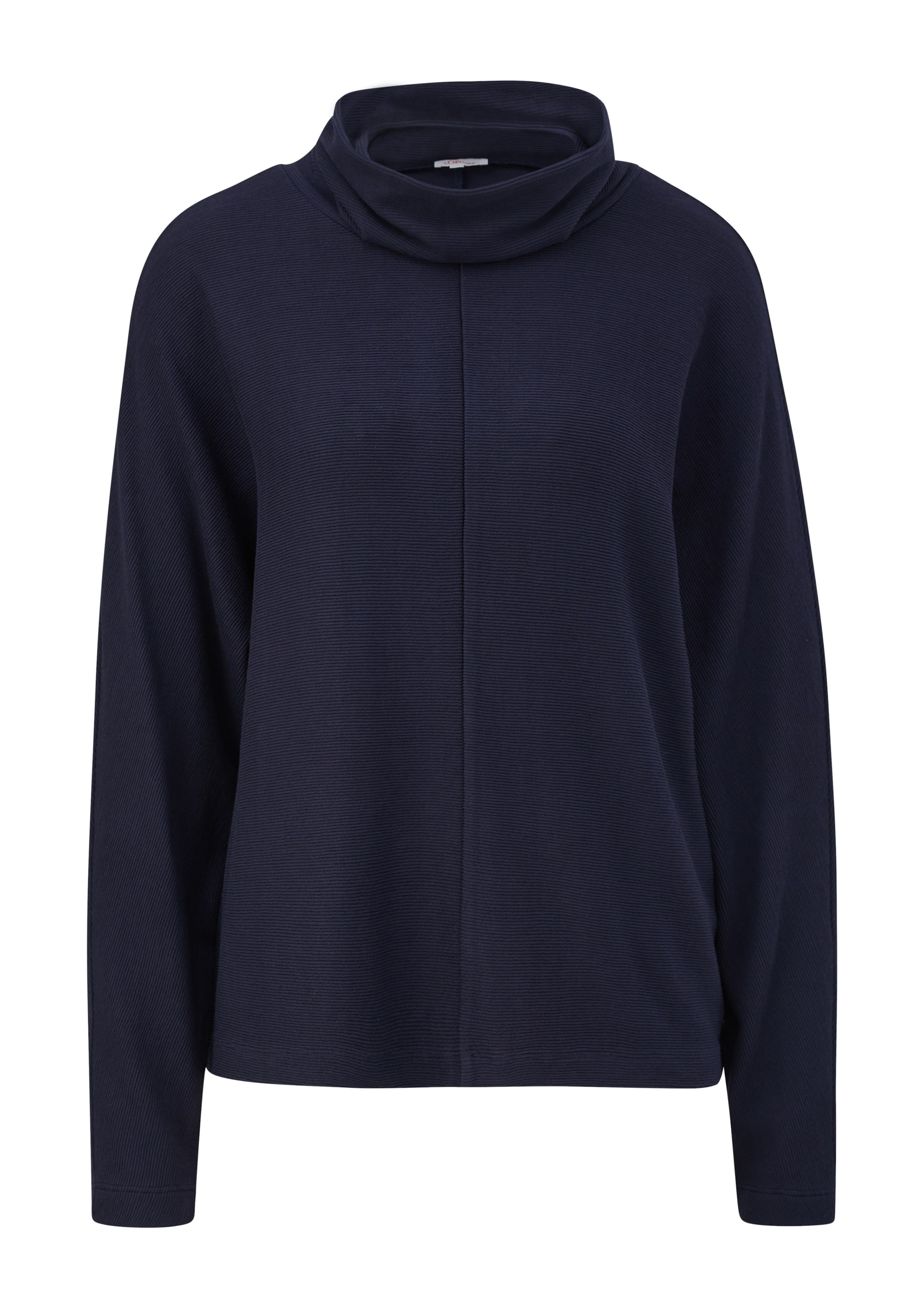 Sweat-shirt s.Oliver en bleu : devant