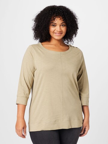 Esprit Curves Shirt in Green: front