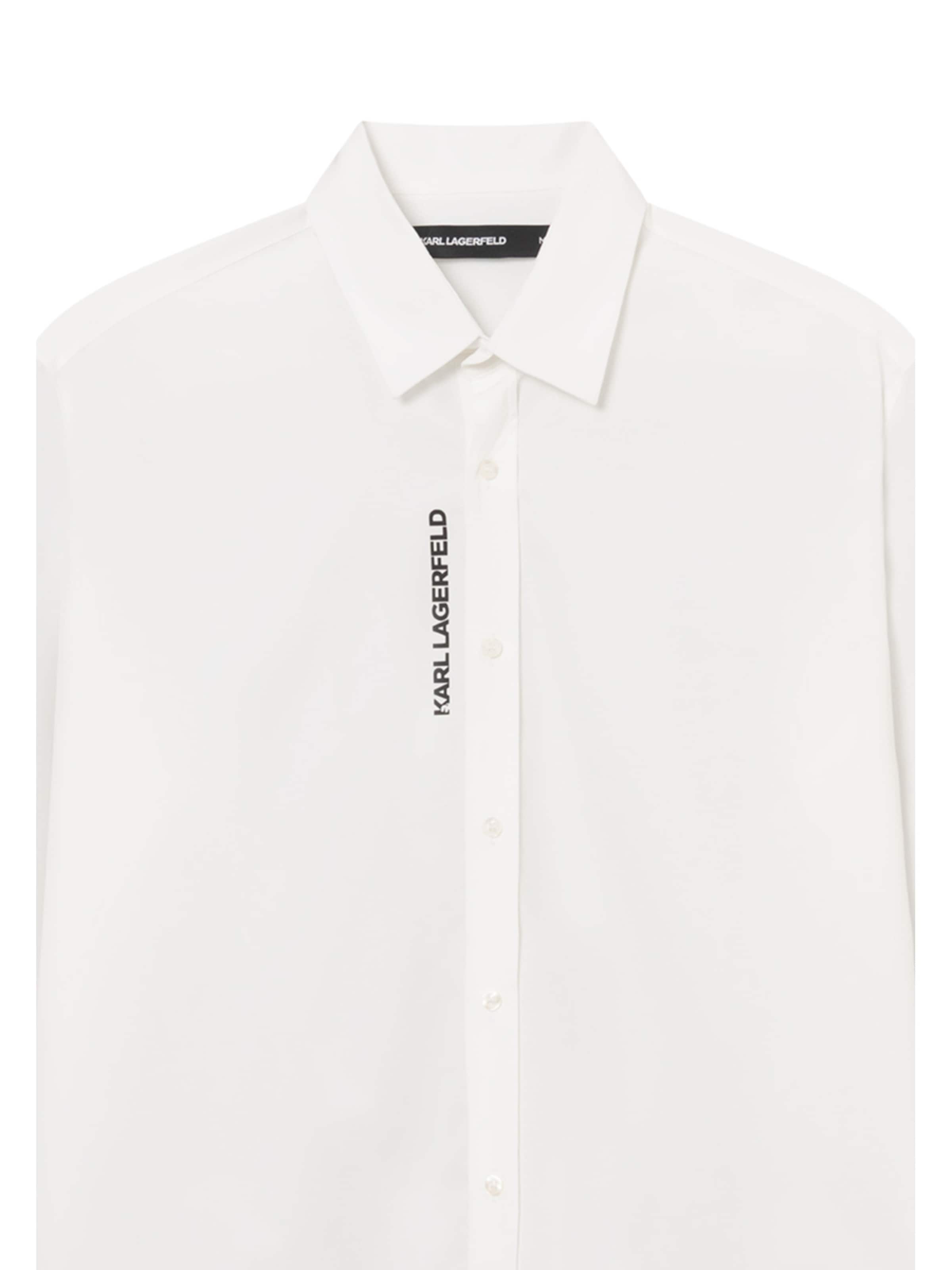 Fit confort Chemise Karl Lagerfeld en blanc