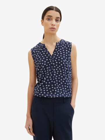 TOM TAILOR Blouse in Blue