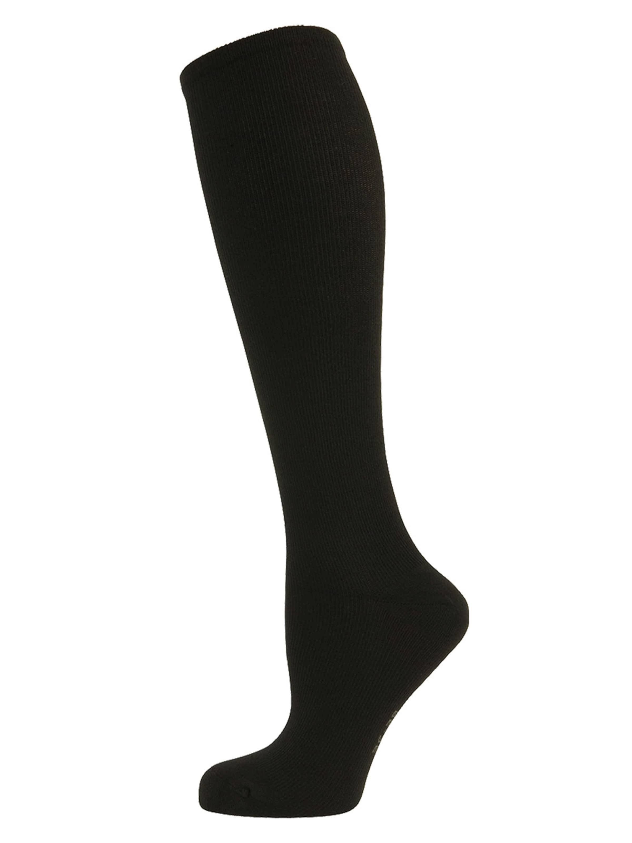 Nur Die Knee socks ' Fit & Vital ' in Black: front