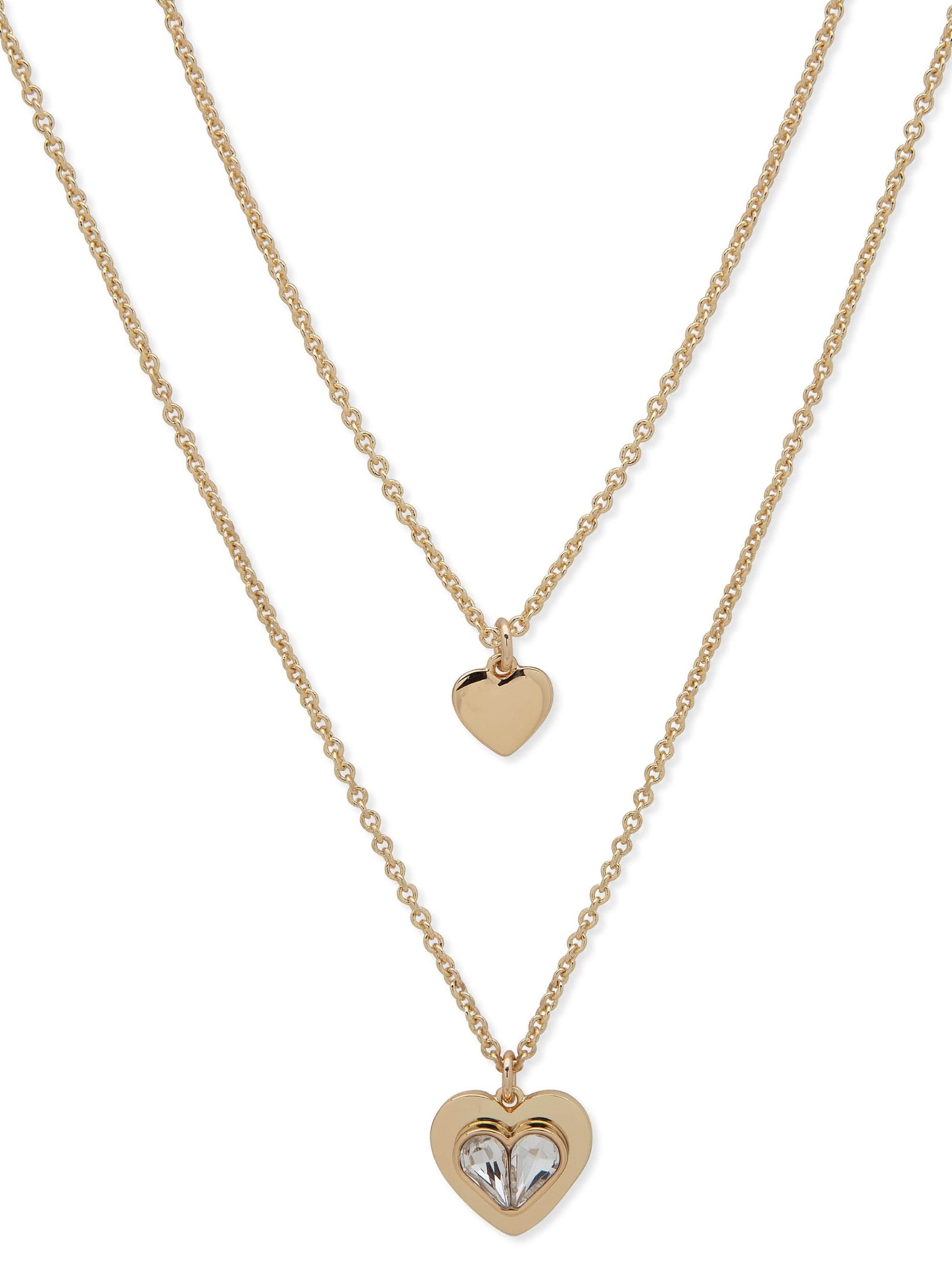 DKNY Kette in Gold: Vorderseite