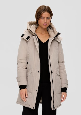 s.Oliver Winter parka in Beige: front