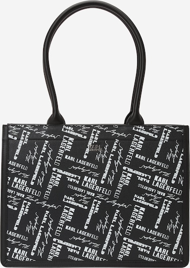 Karl Lagerfeld Ručna torbica u crna / bijela, Pregled proizvoda