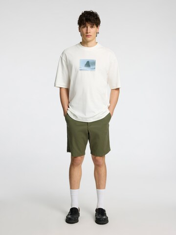 SELECTED Slim fit Trousers 'SLHMiles' in Green