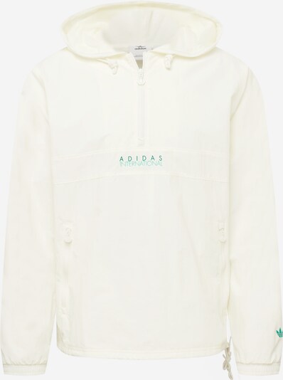 ADIDAS ORIGINALS Between-Season Jacket 'Sports Club Over-The-Head ' in Turquoise / Jade / natural white, Item view