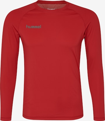 Hummel Base Layer in Red: front