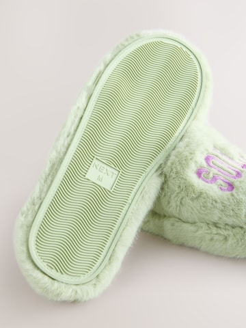Next Slipper in Green