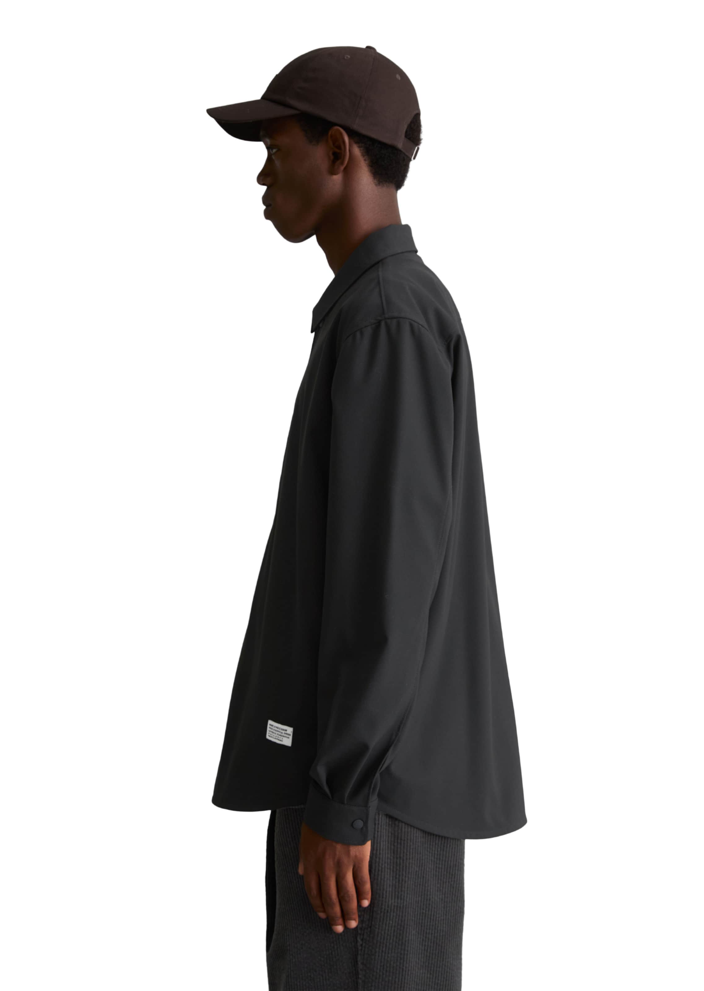 Marc O'Polo DENIM Comfort fit Overhemd in Zwart