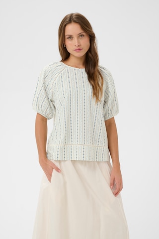 SAINT TROPEZ Blouse 'SZRaja' in Wit: voorkant