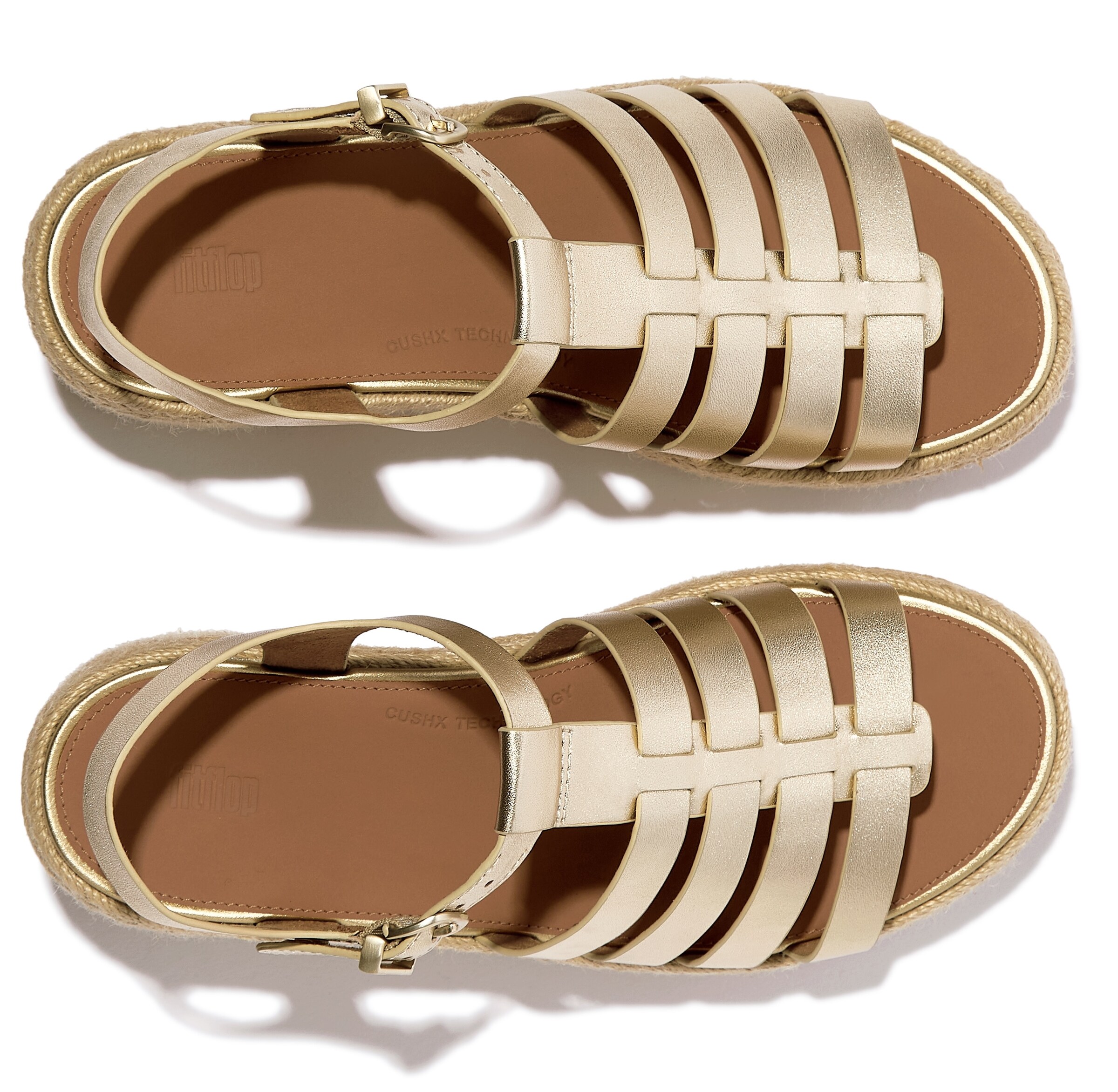 FitFlop Sandals in Gold