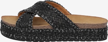Palado by Sila Sahin Sandale 'Konnon' in Schwarz: Vorderseite