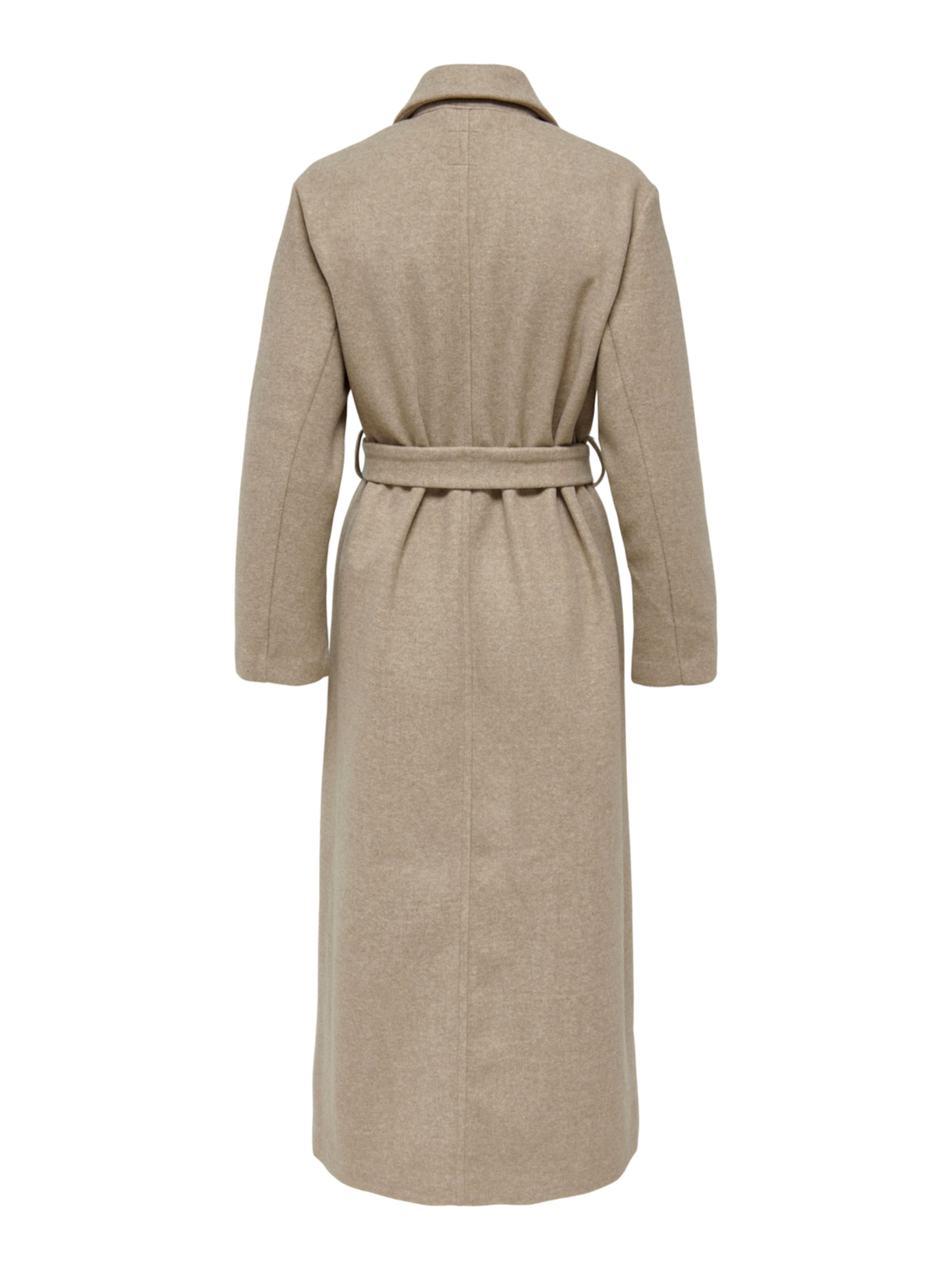 smėlio ONLY Demisezoninis paltas 'Trillion'