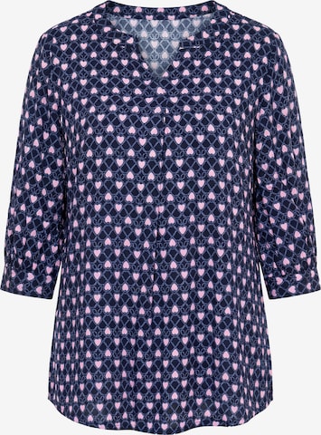 Ulla Popken Tunic in Blue: front