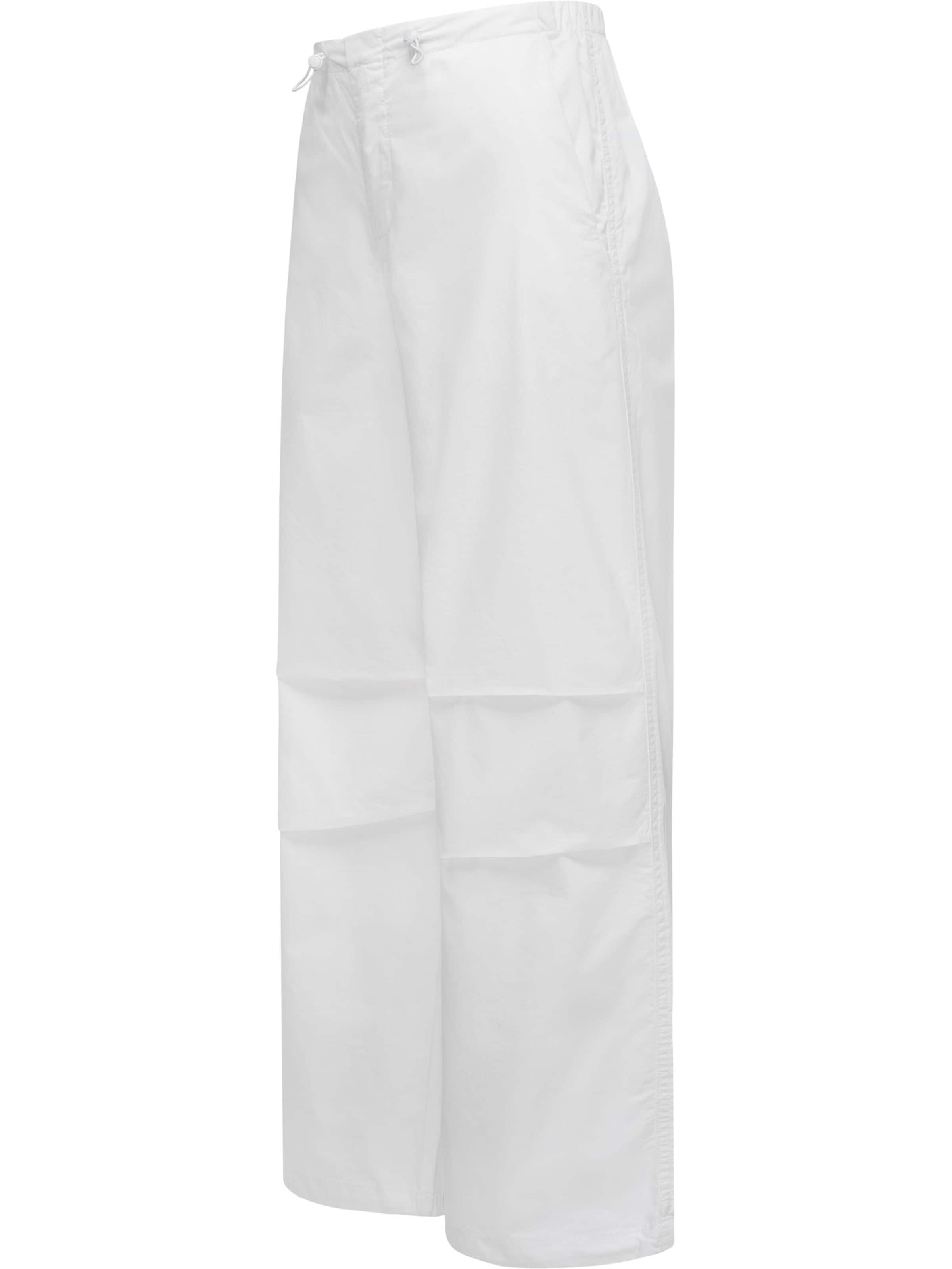 Ragwear Loose fit Trousers 'Paragata' in White