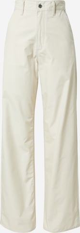 G-Star RAW Wide Leg Hose 'Stray' in Beige: predná strana