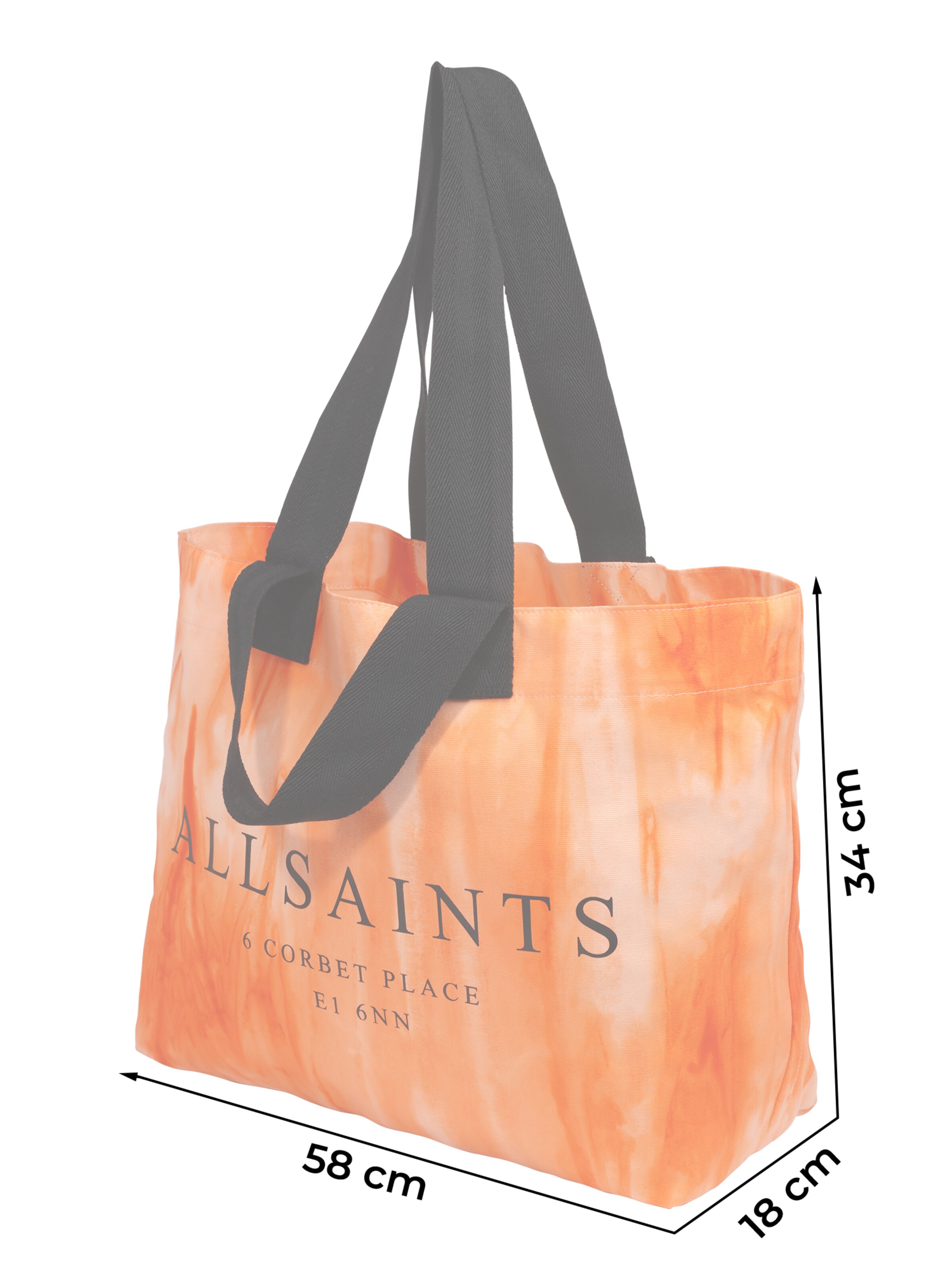 Frauen Taschen & Rucksäcke AllSaints Shopper in Orange - EW51396