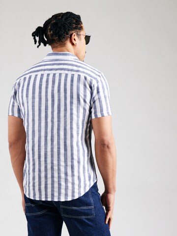 BLEND Regular fit Button Up Shirt 'HARUN' in White