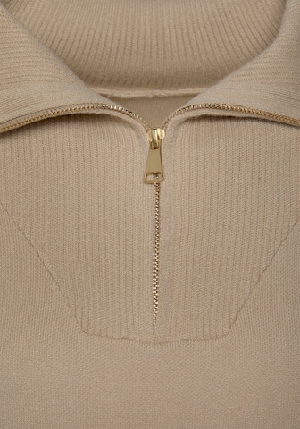 LASCANA Sweater in Beige