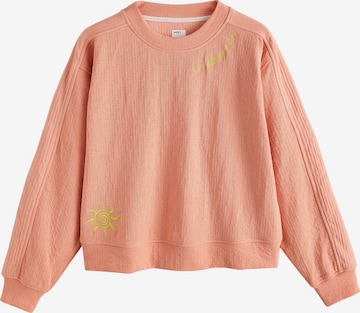 Sweat-shirt Next en rose : devant