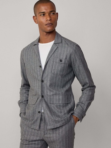 Hackett London Regular Fit Sakko in Grau: Vorderseite