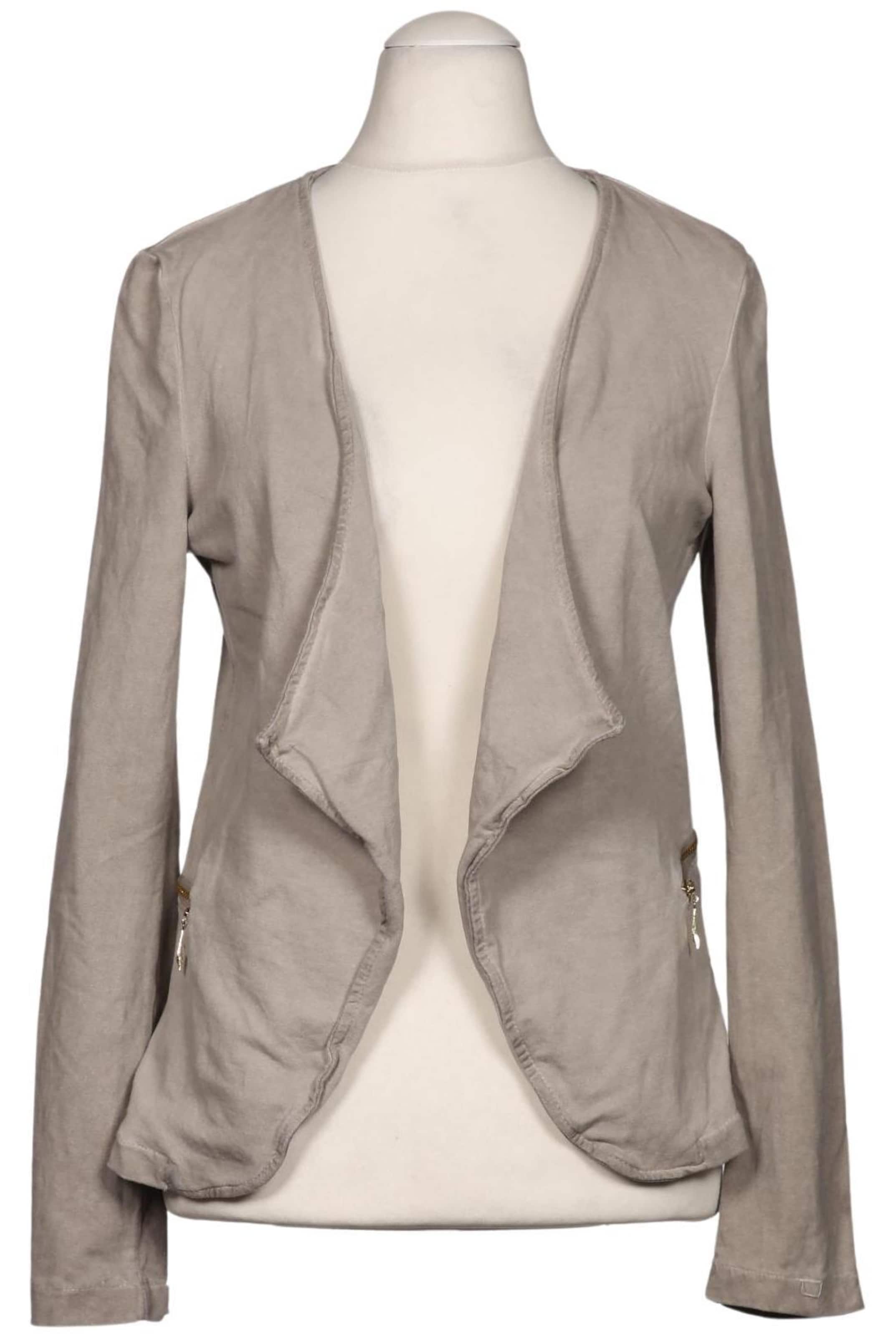 heine Sweatshirt & Zip-Up Hoodie in L in Grey: front