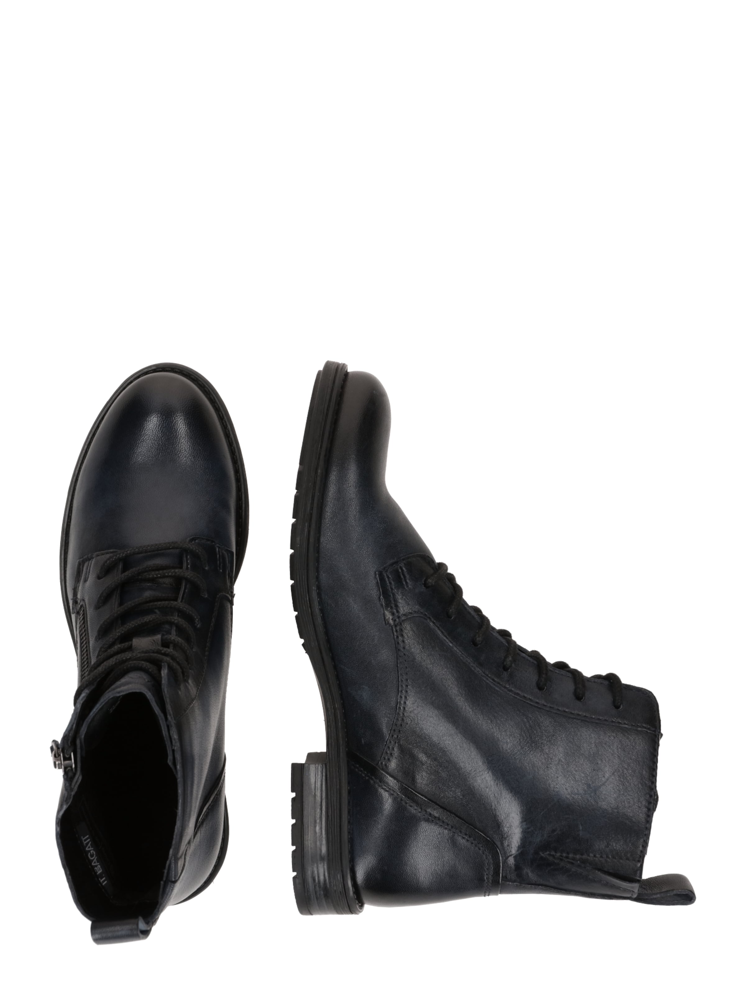 TT. BAGATT Stövlett med snörning i blå