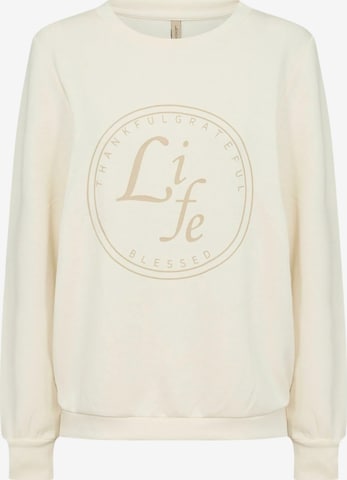 Pull-over ' BANU ' Soyaconcept en beige : devant