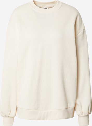 Urban Classics Sweatshirt i beige: forside