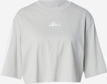 ADIDAS SPORTSWEARTehnička sportska majica - bež boja: prednji dio